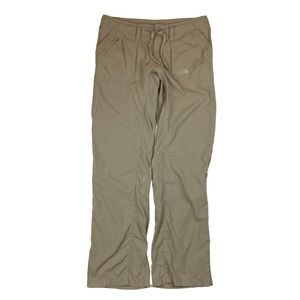 North Face Convertible Cargo Hiking Camping Pant Tan Nylon